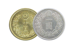 明治金貨、貿易銀、藩札・県札、軍用手票